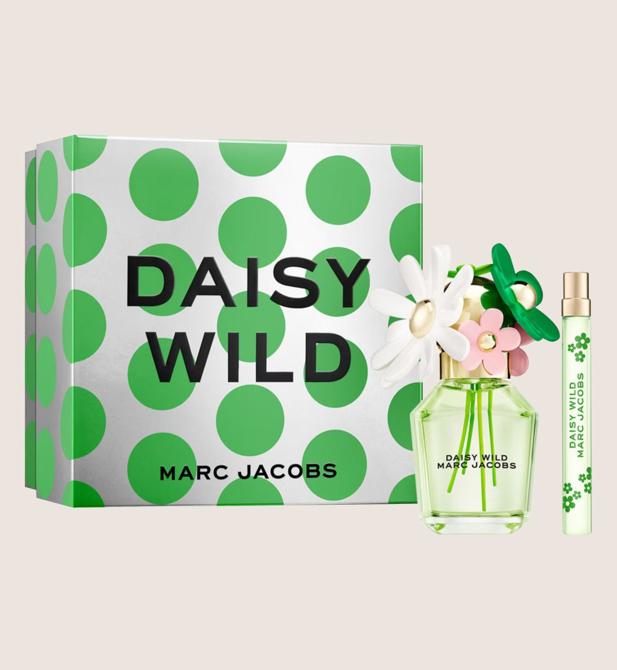 Marc Jacobs Daisy Wild Eau De Parfum For Women Duo Fragrance Gift Set For Her