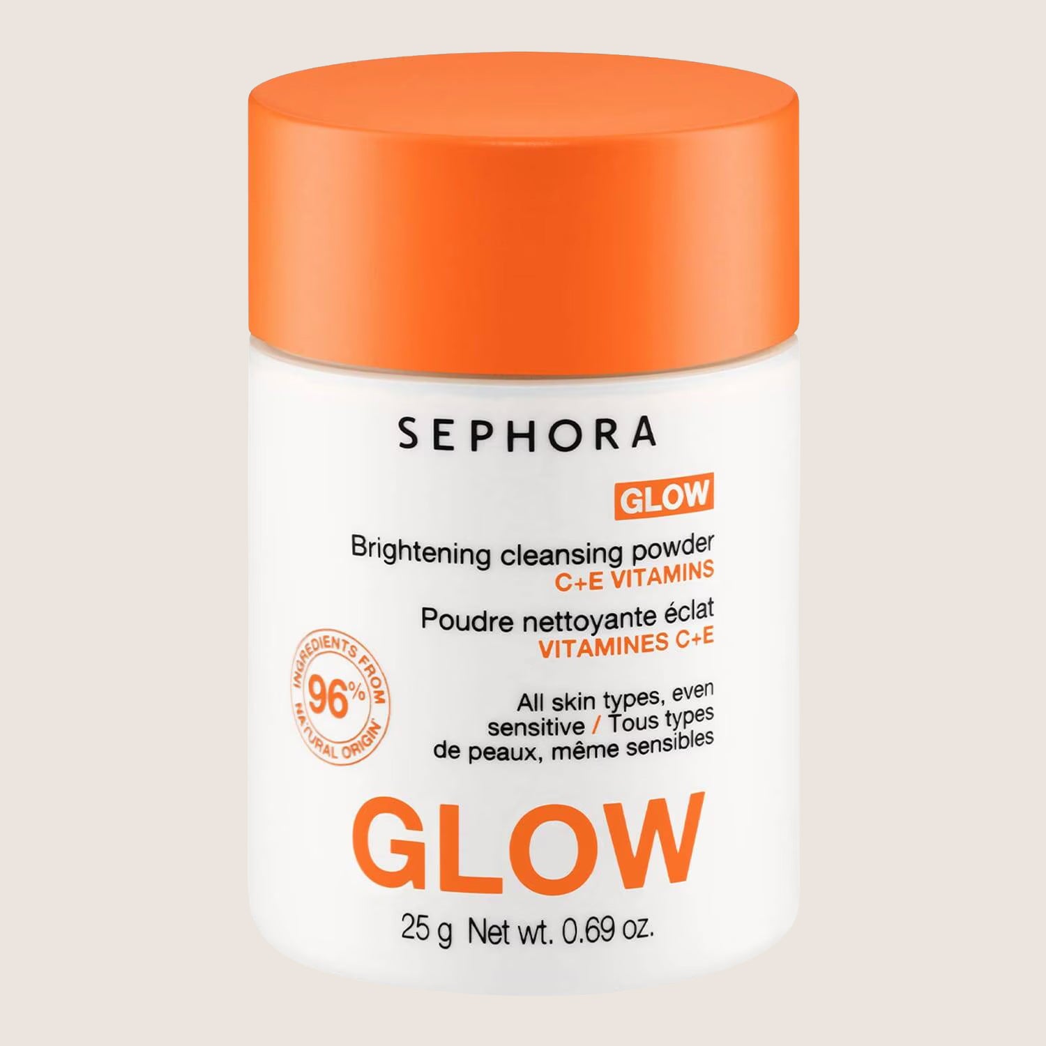 Sephora Collection Vitamin C+E Brightening Glow Cleansing Powder Exfoliating Formula 25g