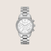Michael Kors Women's Bryant Chronograph White Dial Watch MK6428