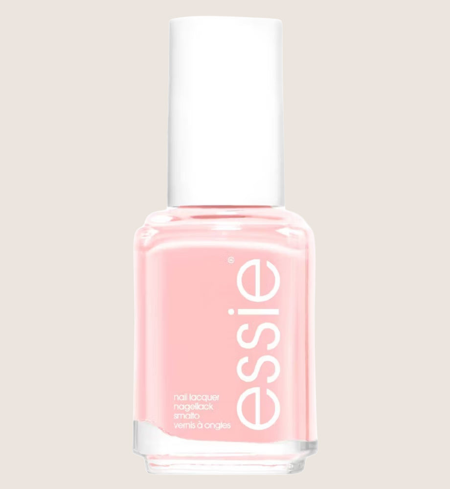 Essie Nail Polish 14 Fiji Creamy Pale Pastel Pink Colour, Original High Shine and High Coverage Nail Polish Premium Quality 13.5 ml
