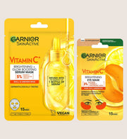 Garnier Vitamin C Mask Duo Bundle Mask Set