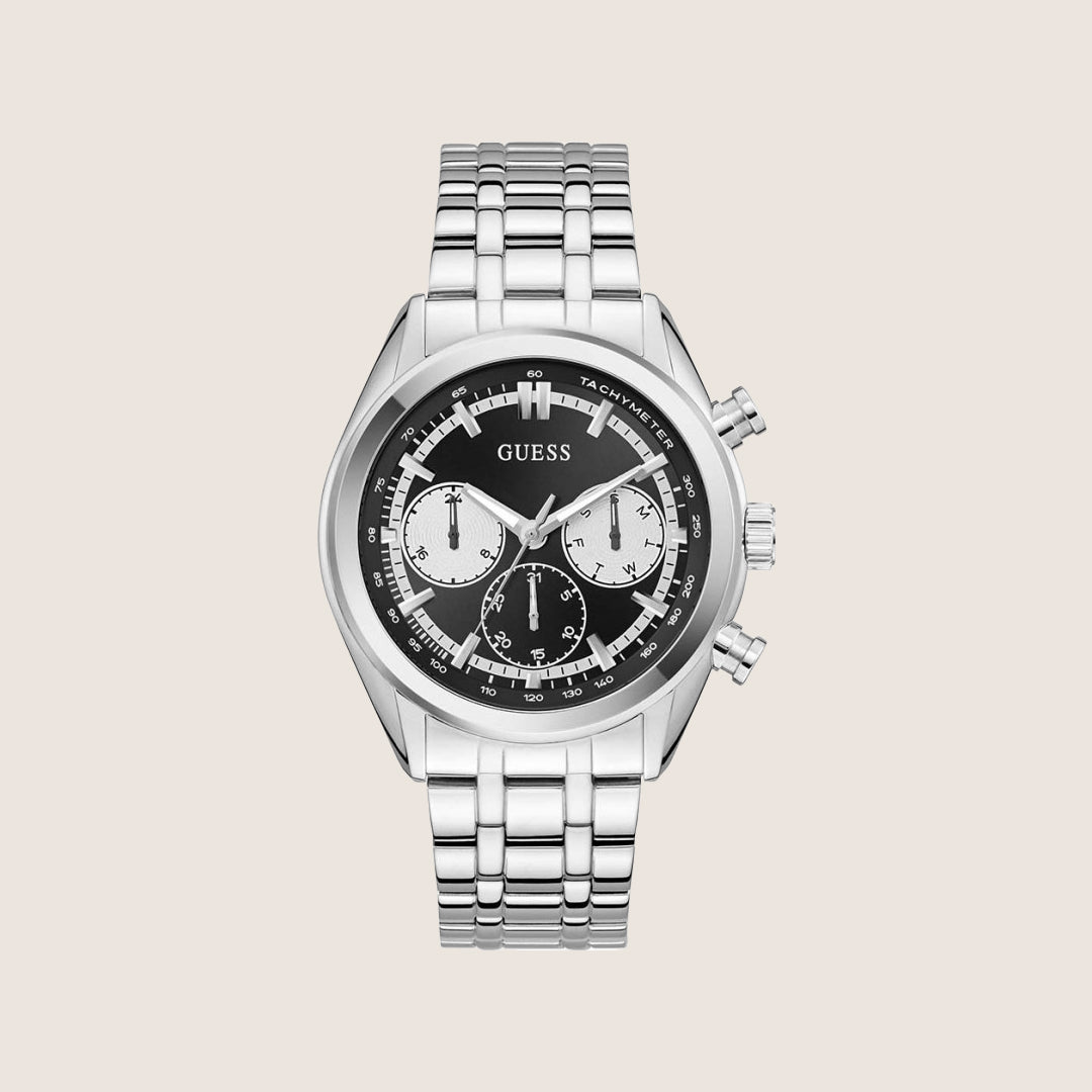 Guess Mens Dawson Watch Black Dial GW0971G1