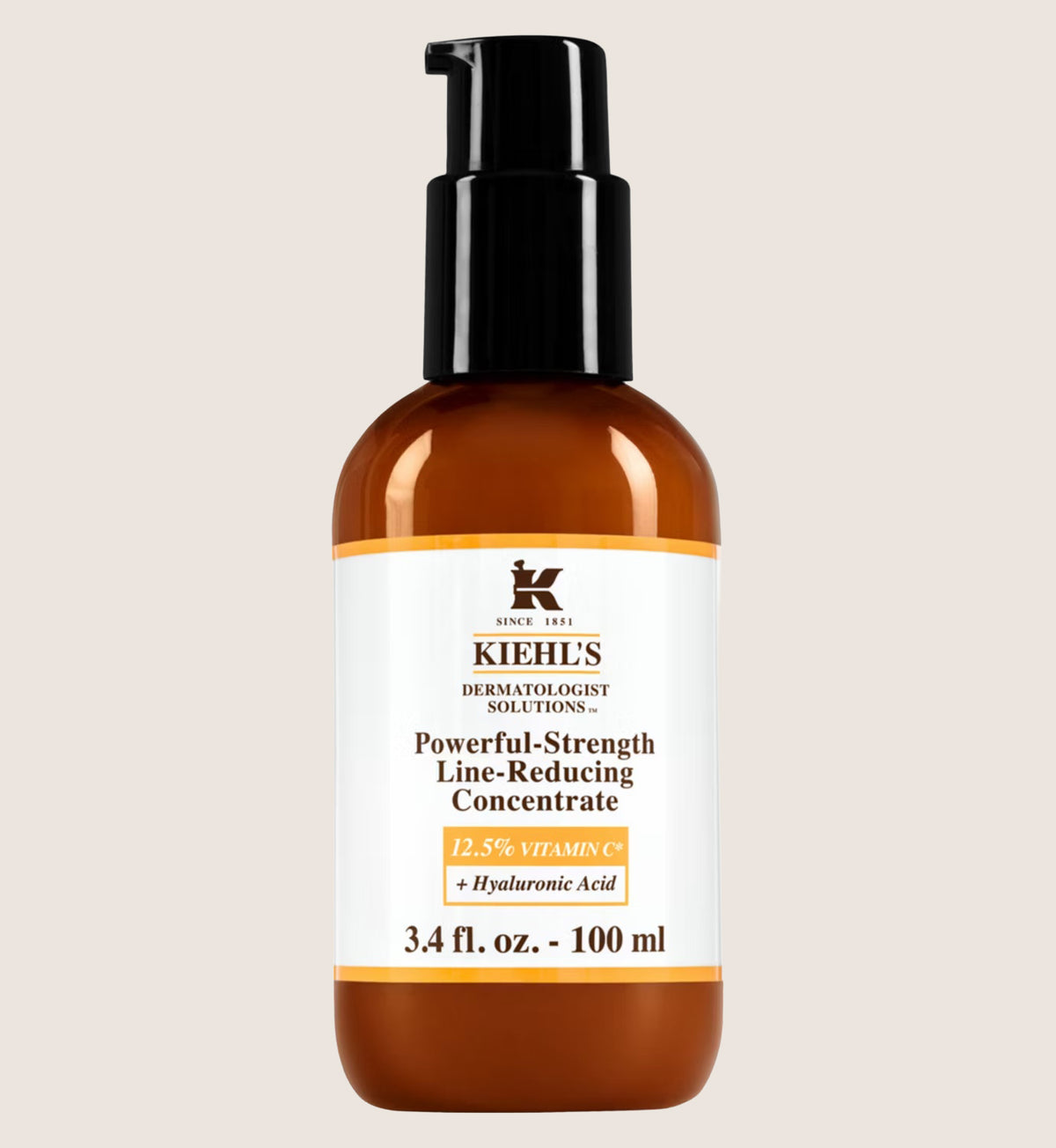 Kiehl's Powerful-Strength Line-Reducing Concentrate Vitamin C Serum 100ml