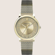 Versace Watch Gold Bracelet Champagne Dial VE5A00720