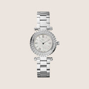 GC Ladies Mini Chic Diamond Set Mother Of Pearl Dial Sapphire Crystal Watch X70105L1S