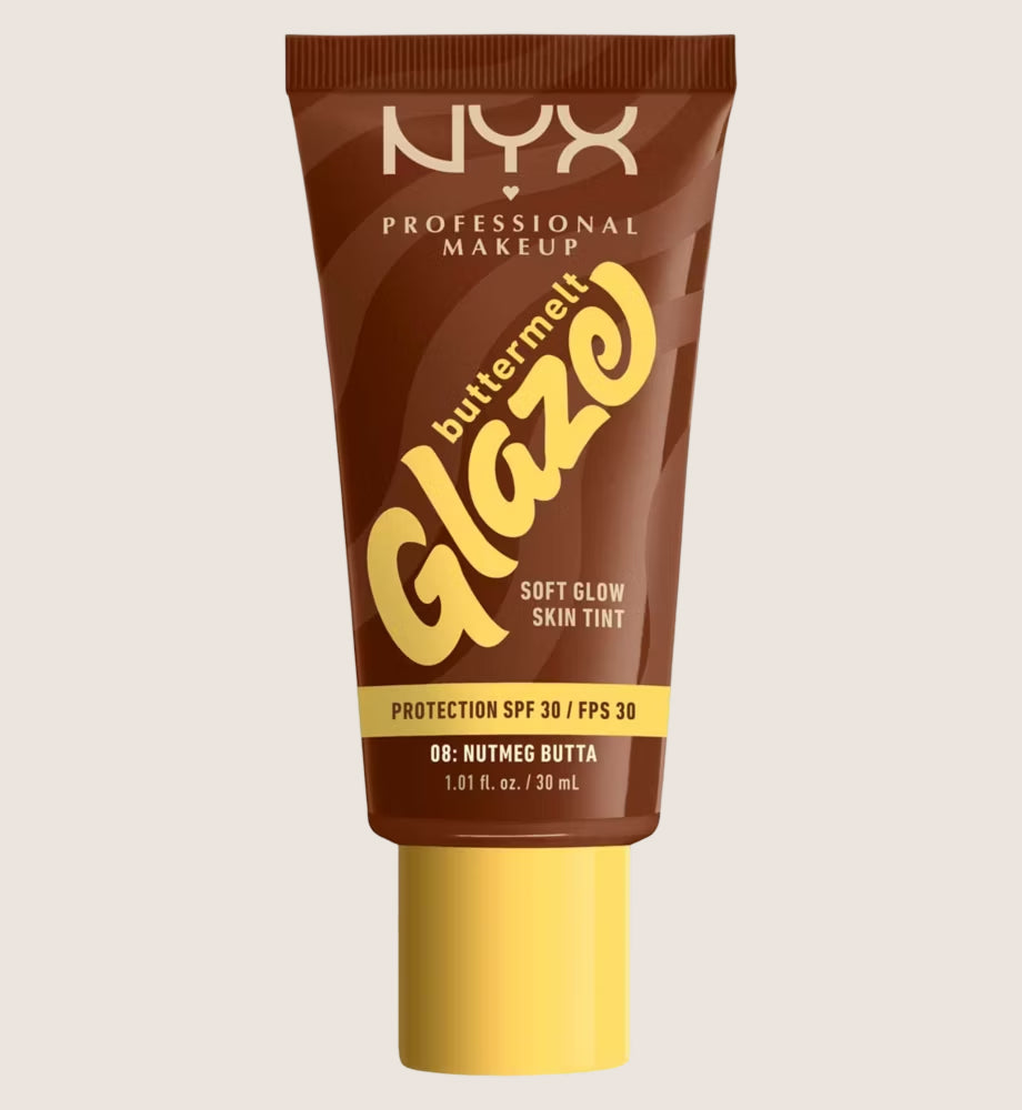 NYX Professional Makeup Buttermelt Glaze Soft Glow Skin Tint + SPF/FPS 30 Buttery Smooth Formula With SPF 30ml