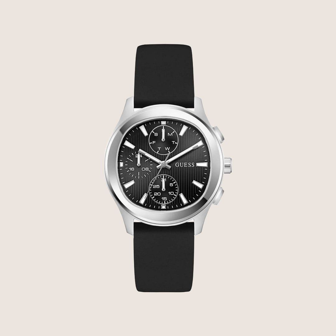 Guess Mens Palmer Watch Black Dial GW1077G1