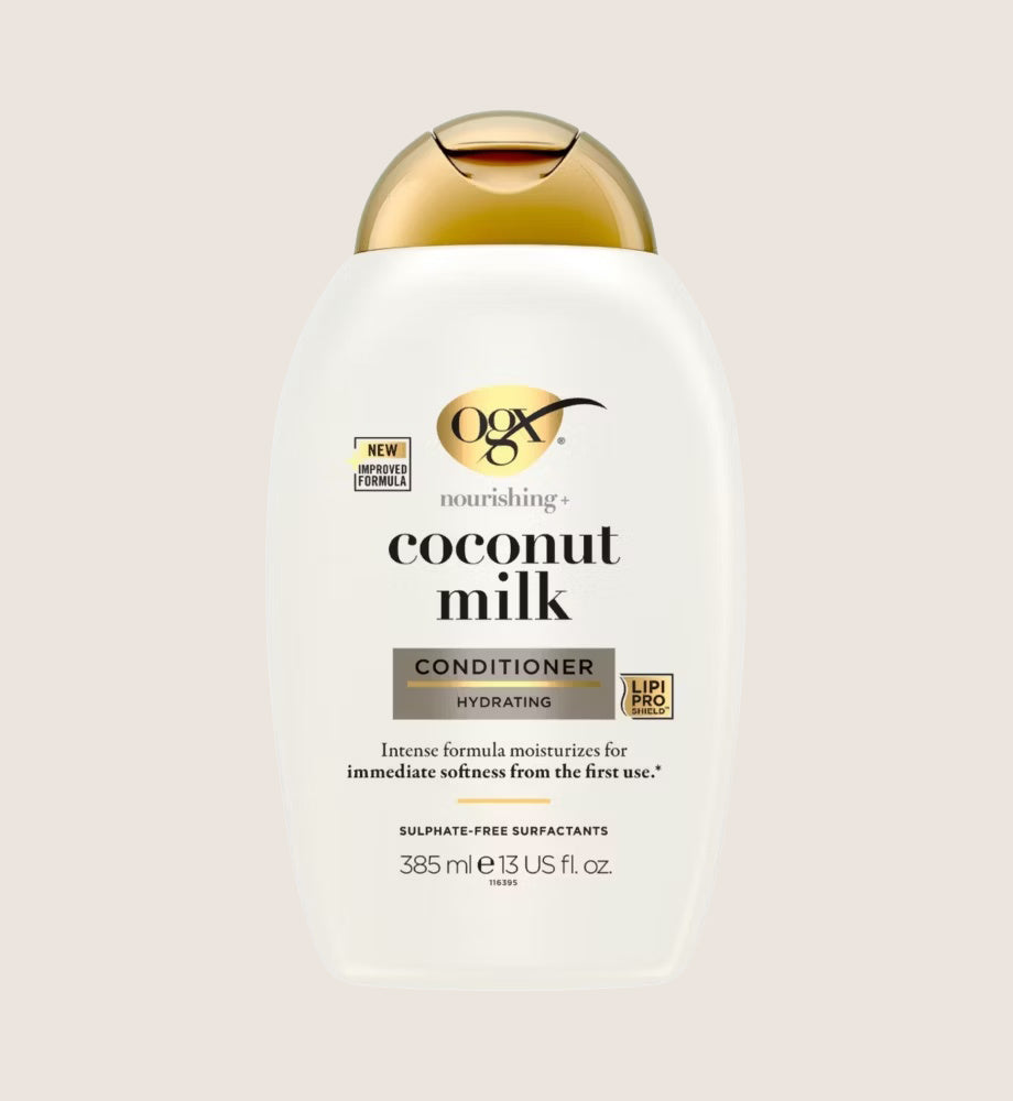 OGX Nourishing+ Coconut Milk pH Balanced Intensely Hydrating Conditioner 385ml