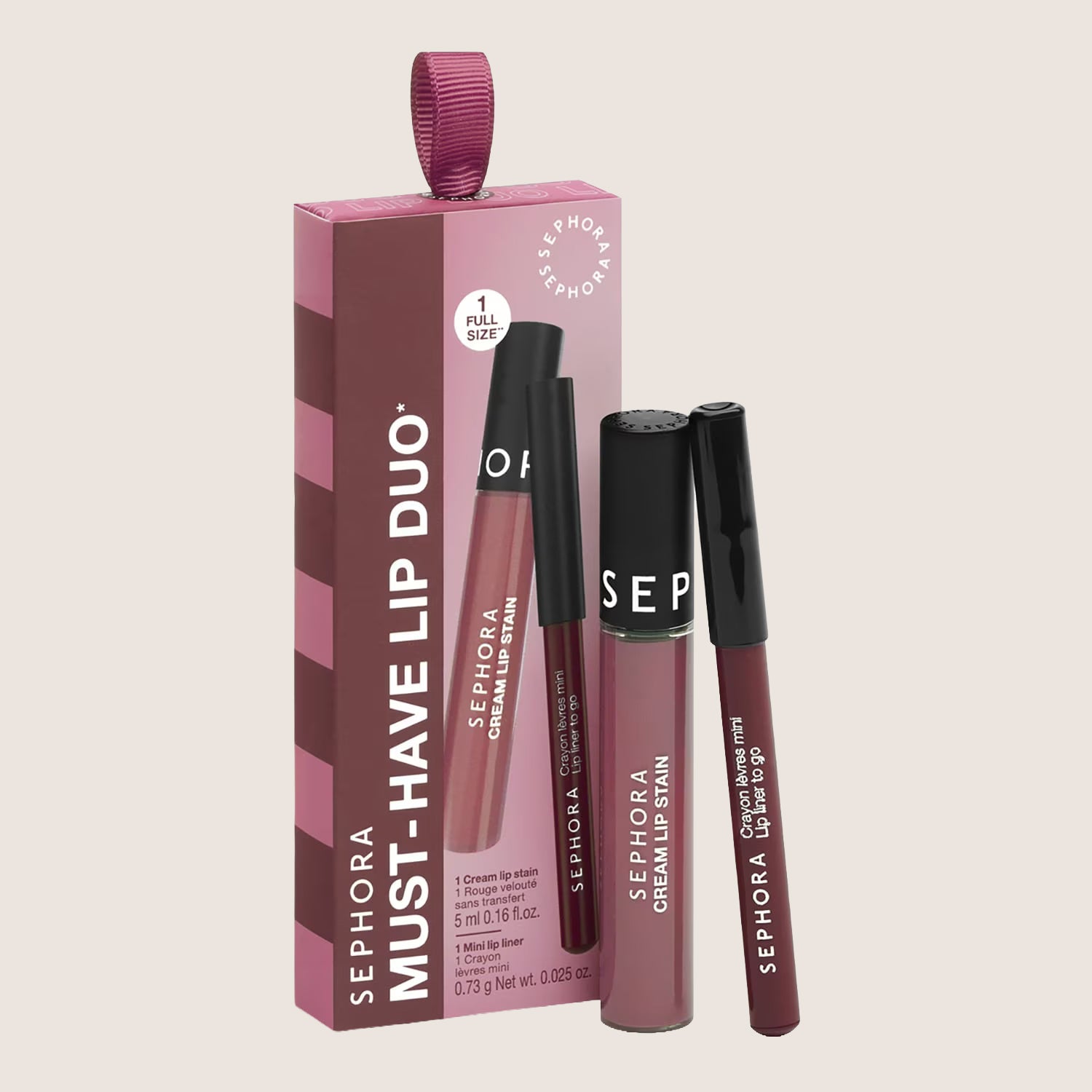 Sephora Collection Must-Have Lip Duo Pencil and Matte Liquid Lipstick Set