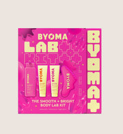 BYOMA The Smooth And Bright Body Lab Kit Bath & Body Gift Set For Her