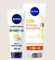 NIVEA Body serum & Anti Aging Hand bundle Serum & Hand Cream Set