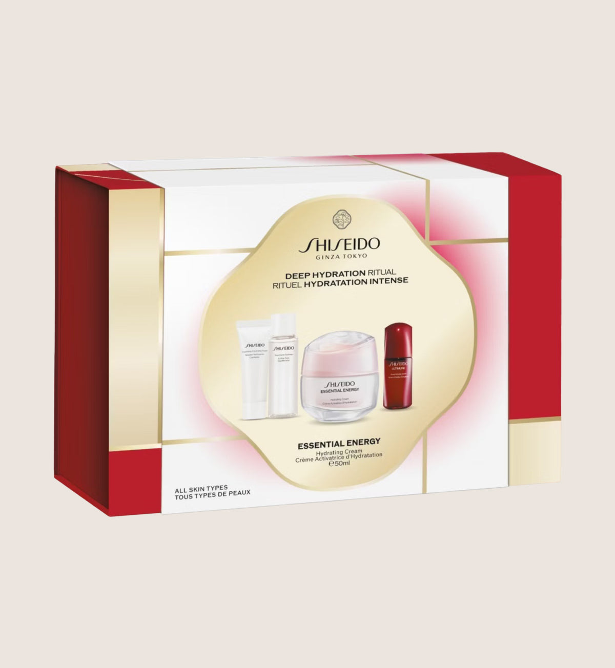 Shiseido Essential Energy Holiday Skincare Gift Set For Her