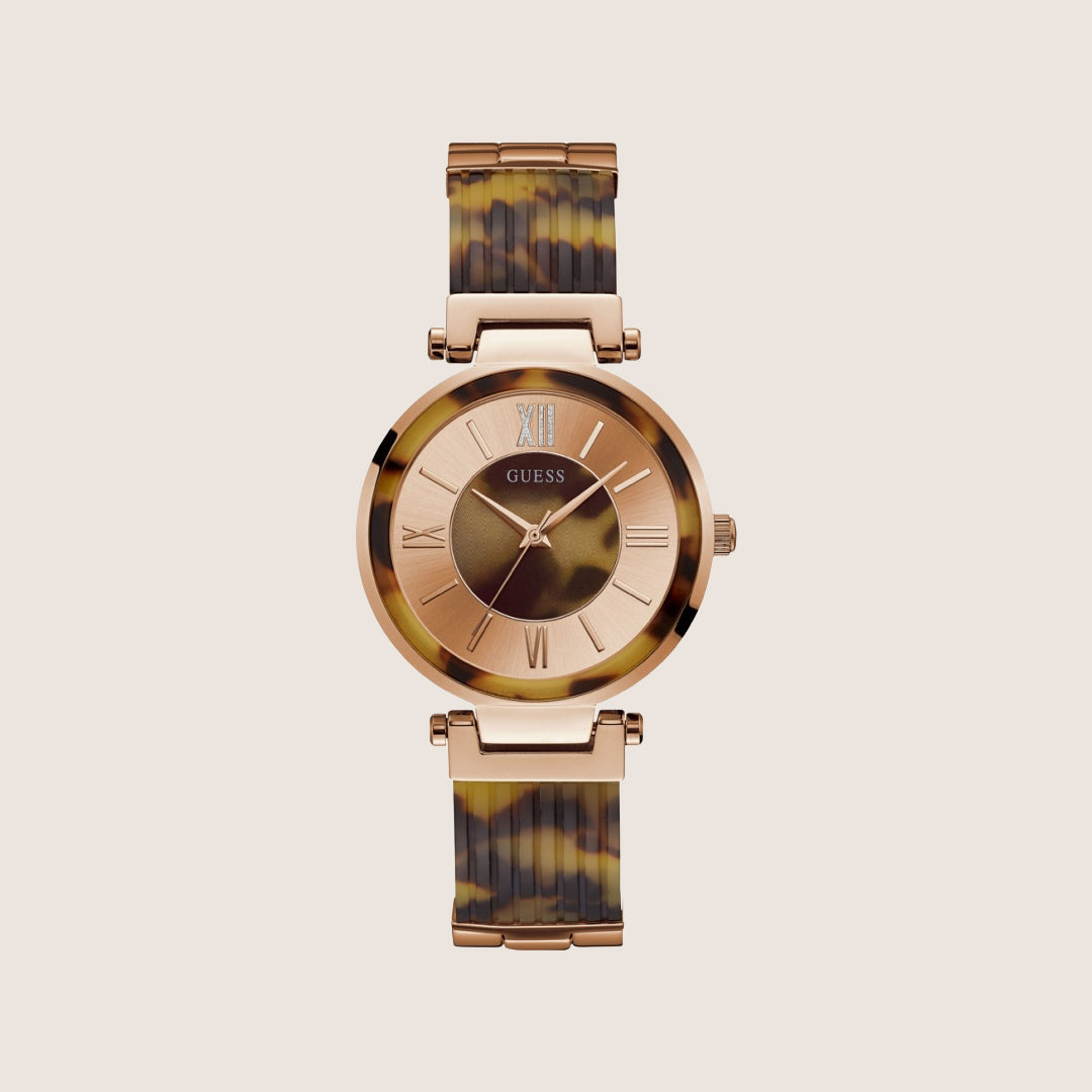 Guess Women's Soho Watch Two Tone Dial W0638L8