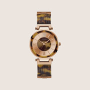 Guess Women's Soho Watch Two Tone Dial W0638L8