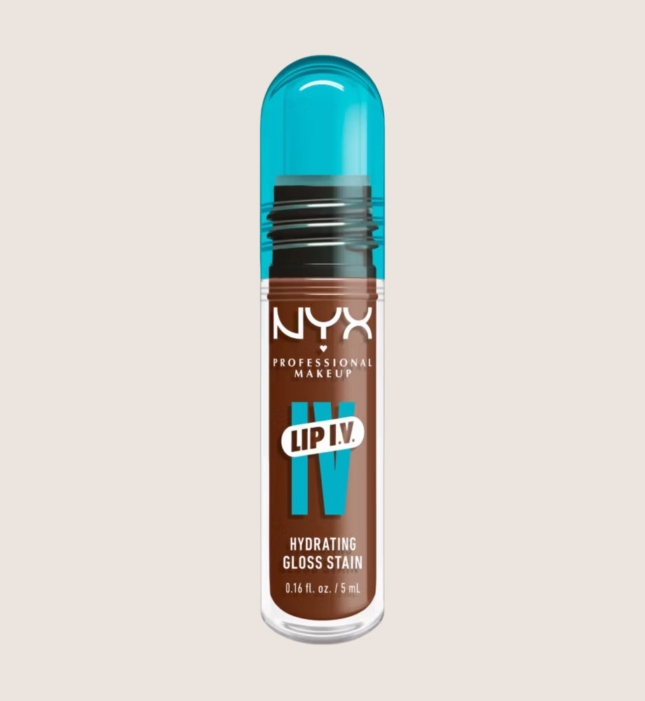 NYX Professional Makeup Lip IV Hydrating Gloss Stain, Lip Gloss Hydrating Formula