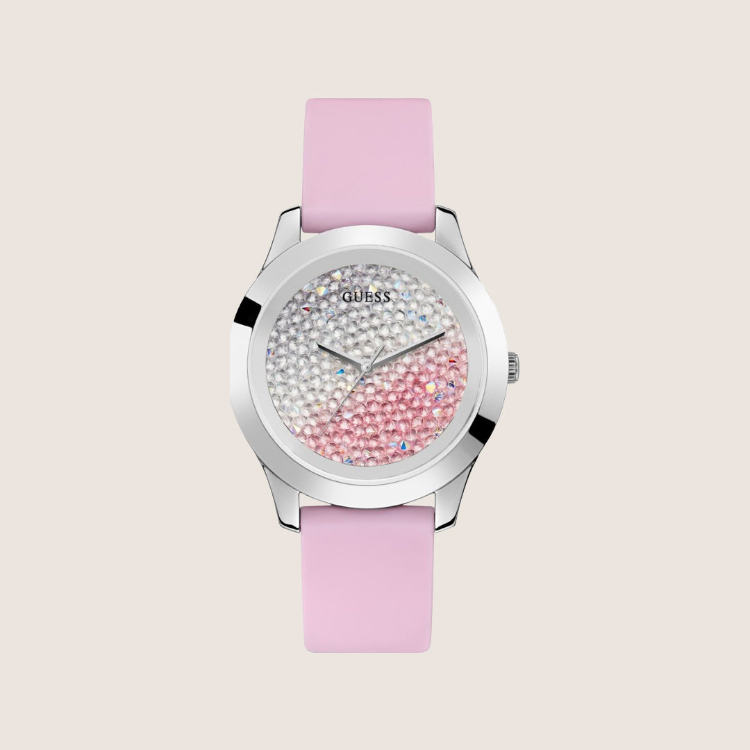 Guess Women's Crush Watch Crystal-Set Two Tone Dial W1223L1