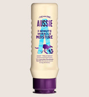 Aussie 3 Minute Miracle Moisture - Vegan Deep Conditioner Treatment, 75ml 75ml Intensive Hydration & Softness