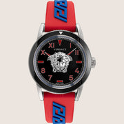 Versace Mens Watch Red Silicone Sport Edition VE2V00622