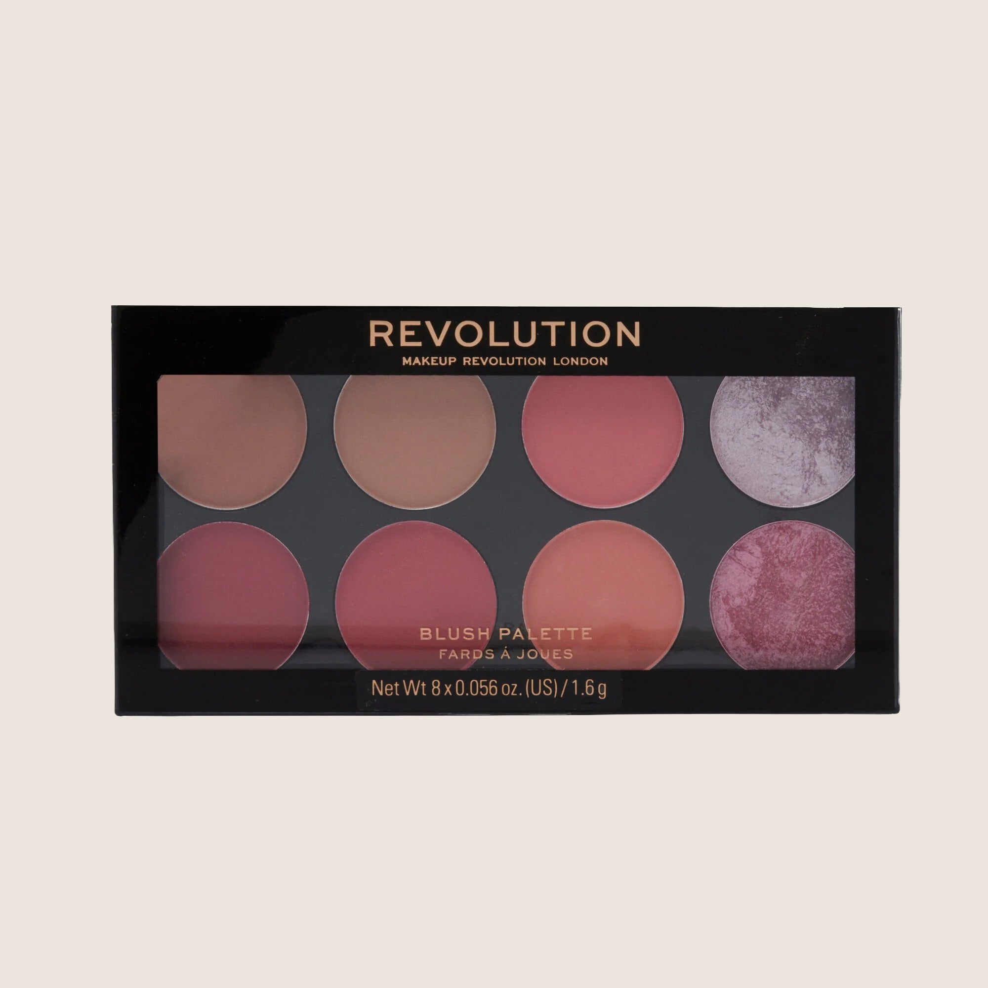 Revolution Ultra Blush Palette Sugar & Spice Pigmented Flush