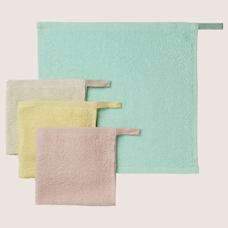 IKEA KRAMA Washcloth, multicolour, 30x30 cm, 100% cotton (min. 30% recycled)