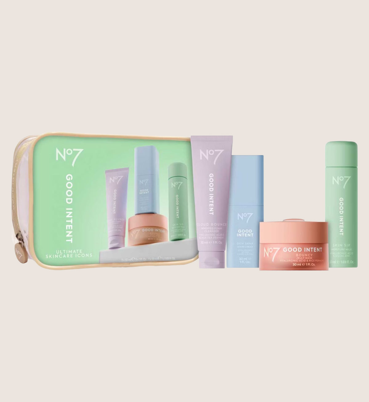 No7 Good Intent Ultimate Skincare Icons Skincare Gift Set For Her