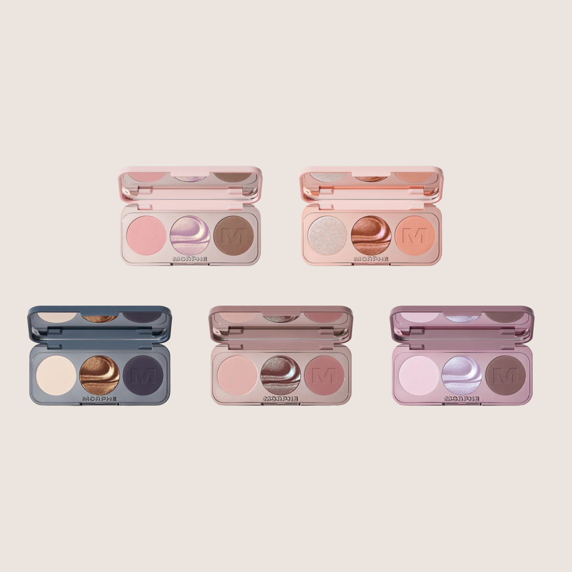 Morphe Infinitely Mixable ChromaPlus Eyeshadow Trio Bundle Pigmented