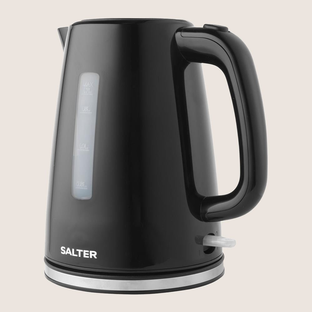 SALTER Deco EK5831BLK Electric Kettle with Art Deco Design 1.7L - Black