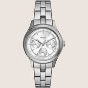 Fossil Brynn Silver Steel Bracelet Watch BQ3992