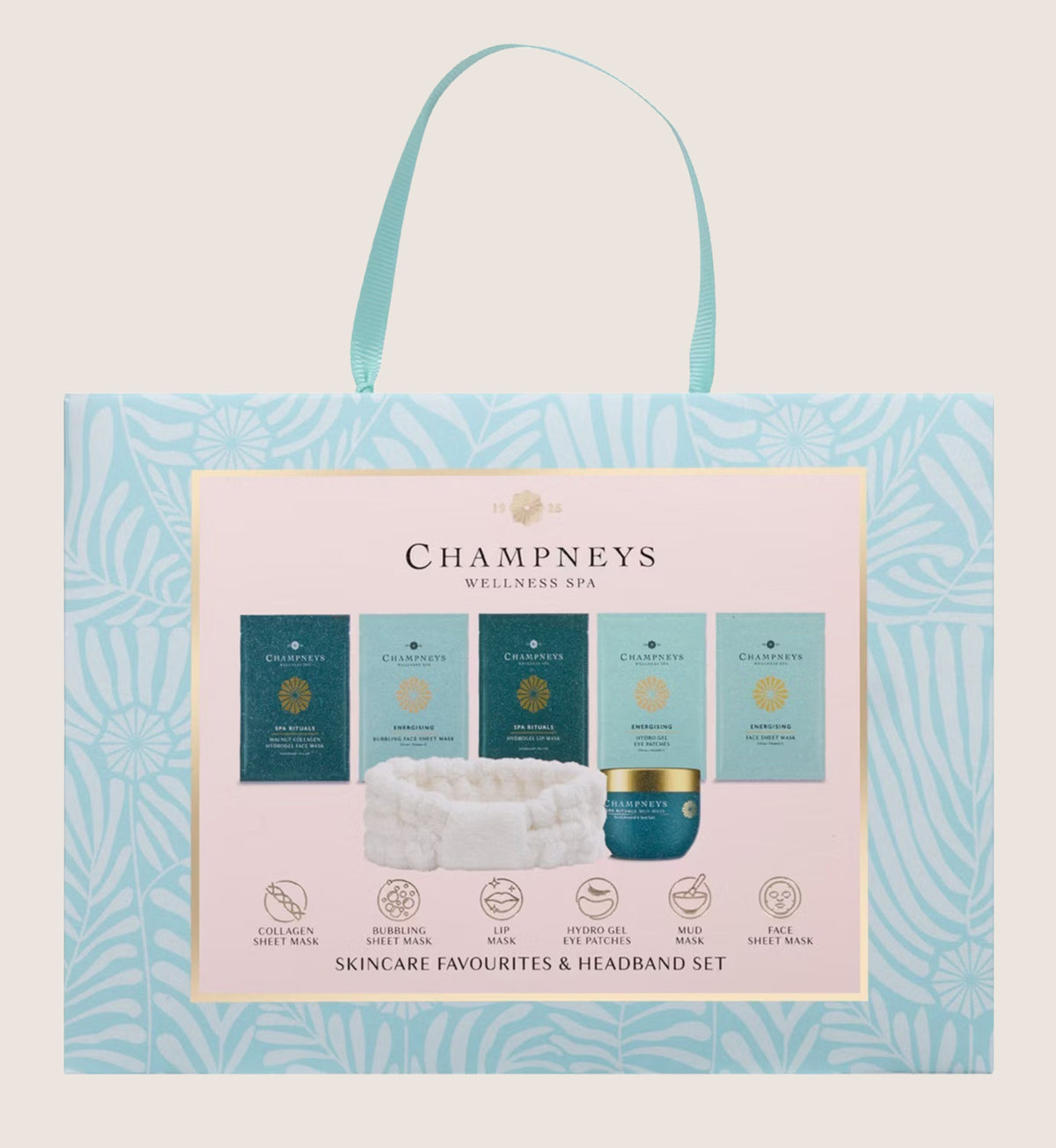 Champneys Skincare Favourites And Headband Skincare Gift Set For Her