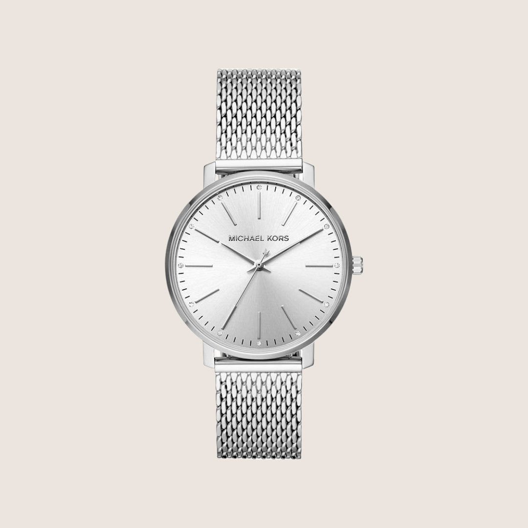 Michael Kors Women's Pyper Silver Dial Watch MK4338