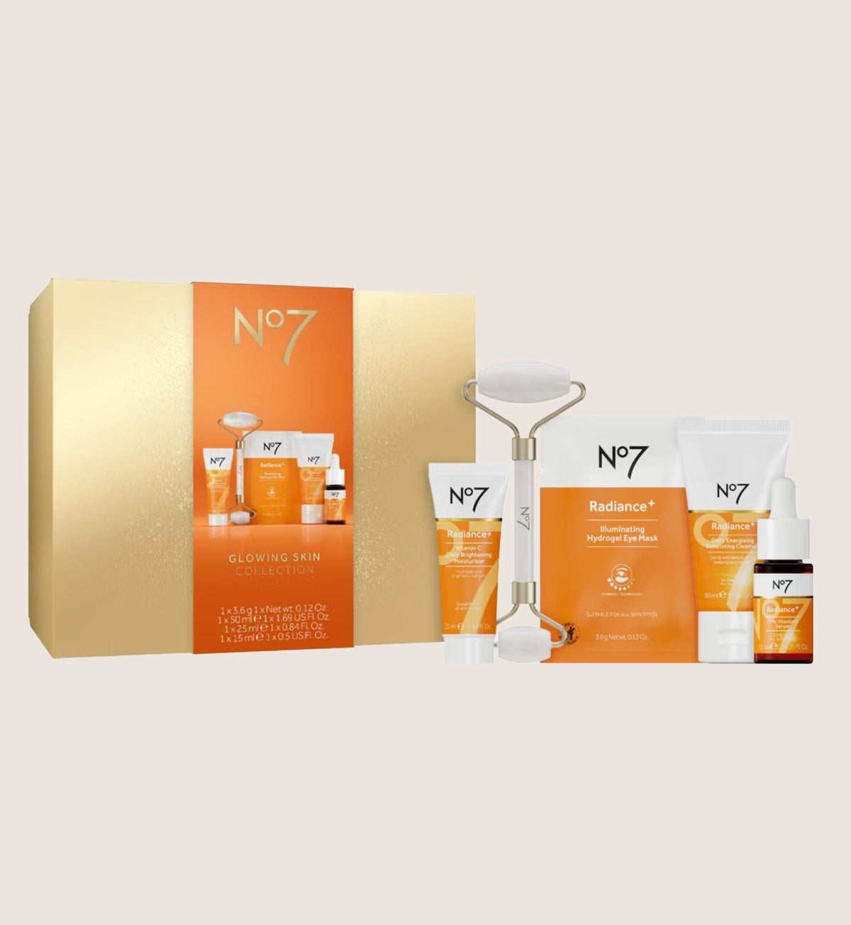 No7 Glowing Skin Collection Skincare Gift Set For Her