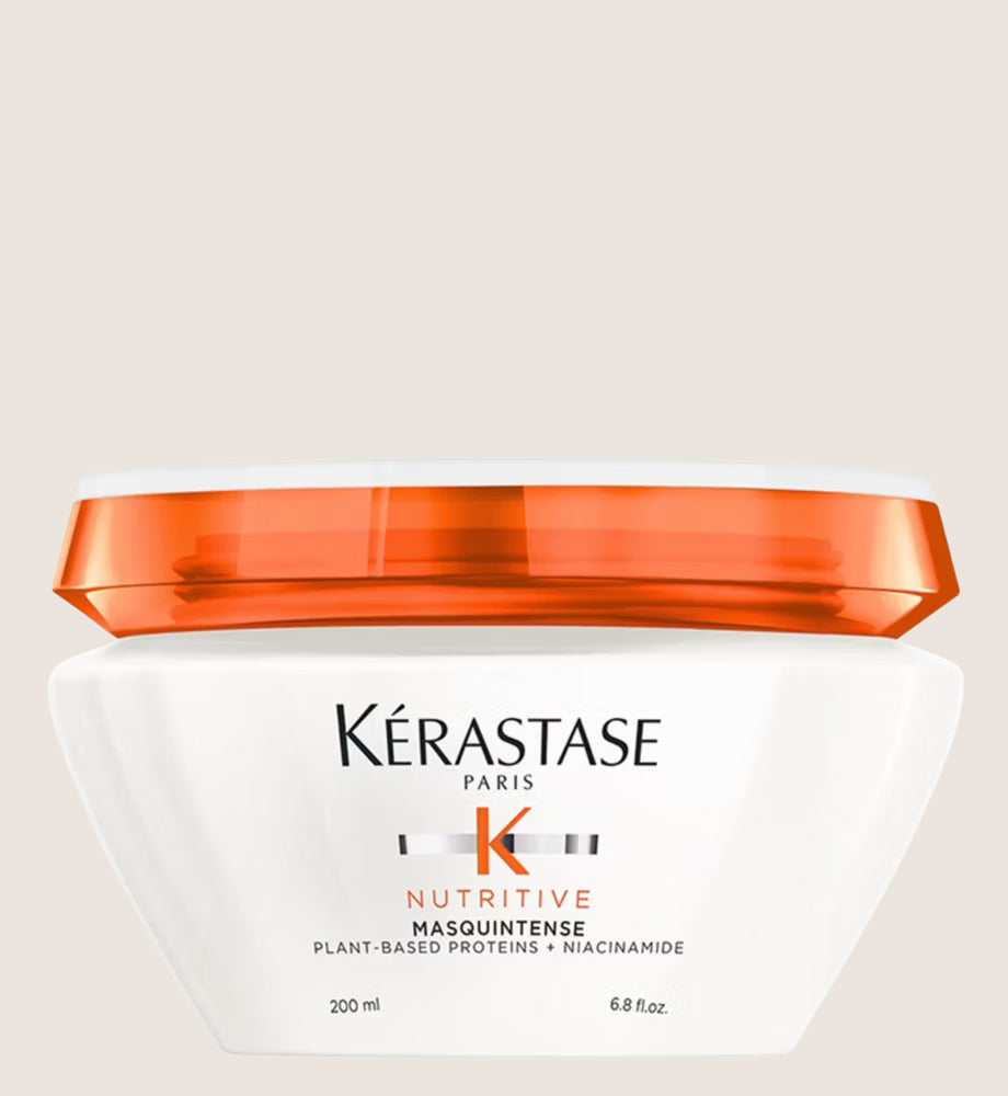Kérastase Nutritive, Deep Nutrition Mask for Very Dry, Damaged Fine to Medium Hair, With Niacinamide, Masquintense, Deep Nourishment Mask 200ml