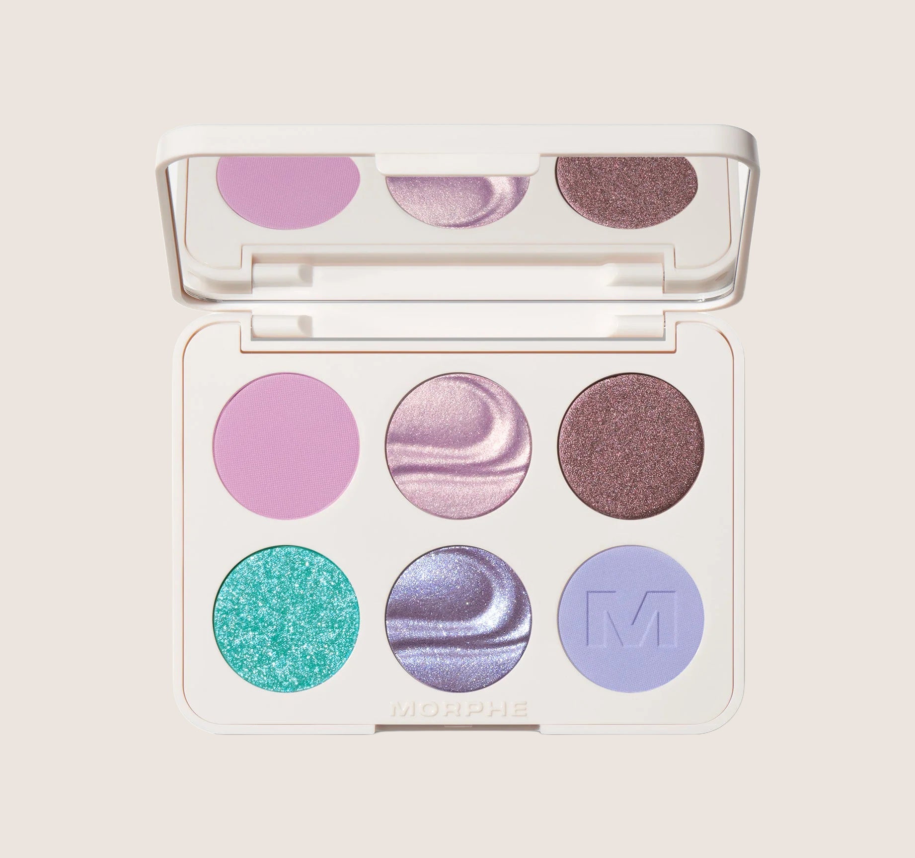 Morphe ChromaPlus 6-Pan Eyeshadow Palette Pigmented