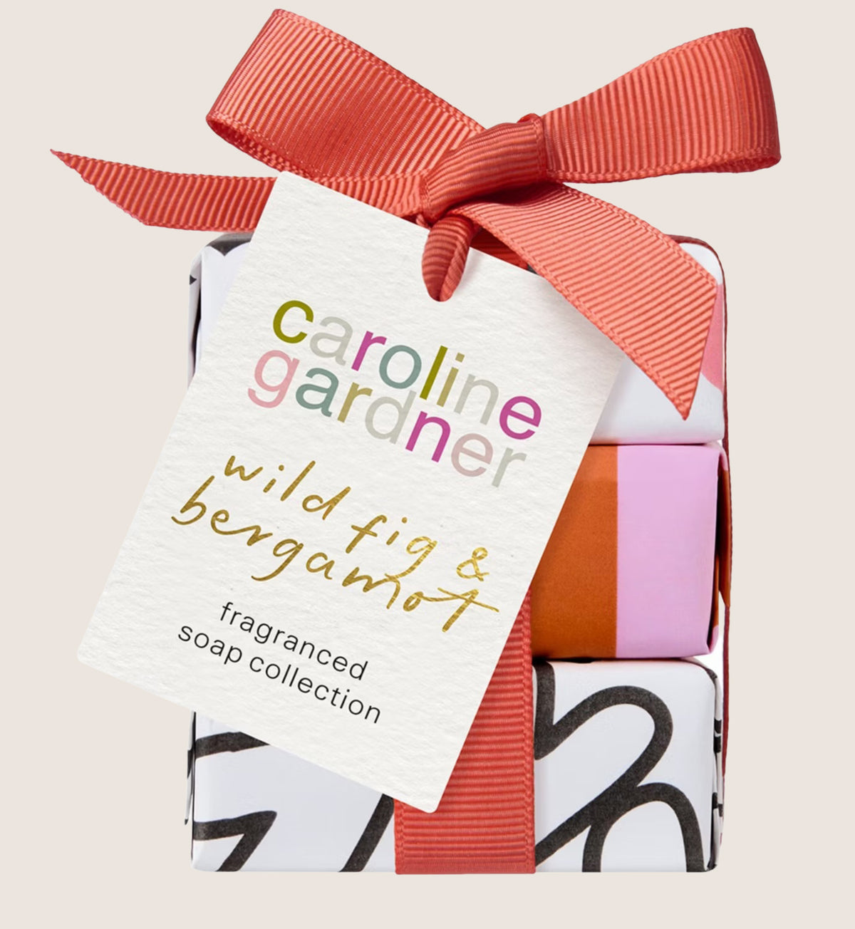 Caroline Gardner Soap Trio Bath & Body Gift Set For Her