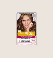 L'Oréal Paris Excellence Créme 6 Light Brown: 100% Grey, visibly better hair