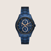 Armani Exchange Men's Watch Blue Dial Blue Steel Bracelet AX1881
