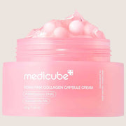 MEDICUBE PDRN Pink Collagen Capsule Cream Tone-Enhancing Elasticity Moisturiser 55g