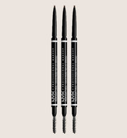 NYX Professional Makeup Micro Brow Pencil Brunette - 3 Pencils Pencil Set