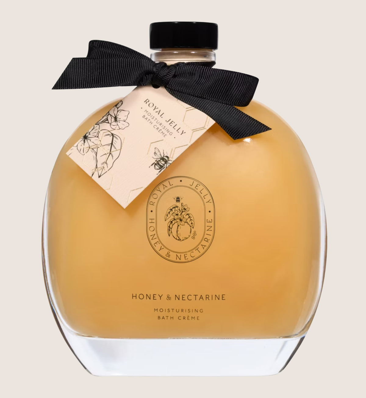 Royal Jelly Honey & Nectarine Bath Crème 500ml Bath & Body Gift Set For Her