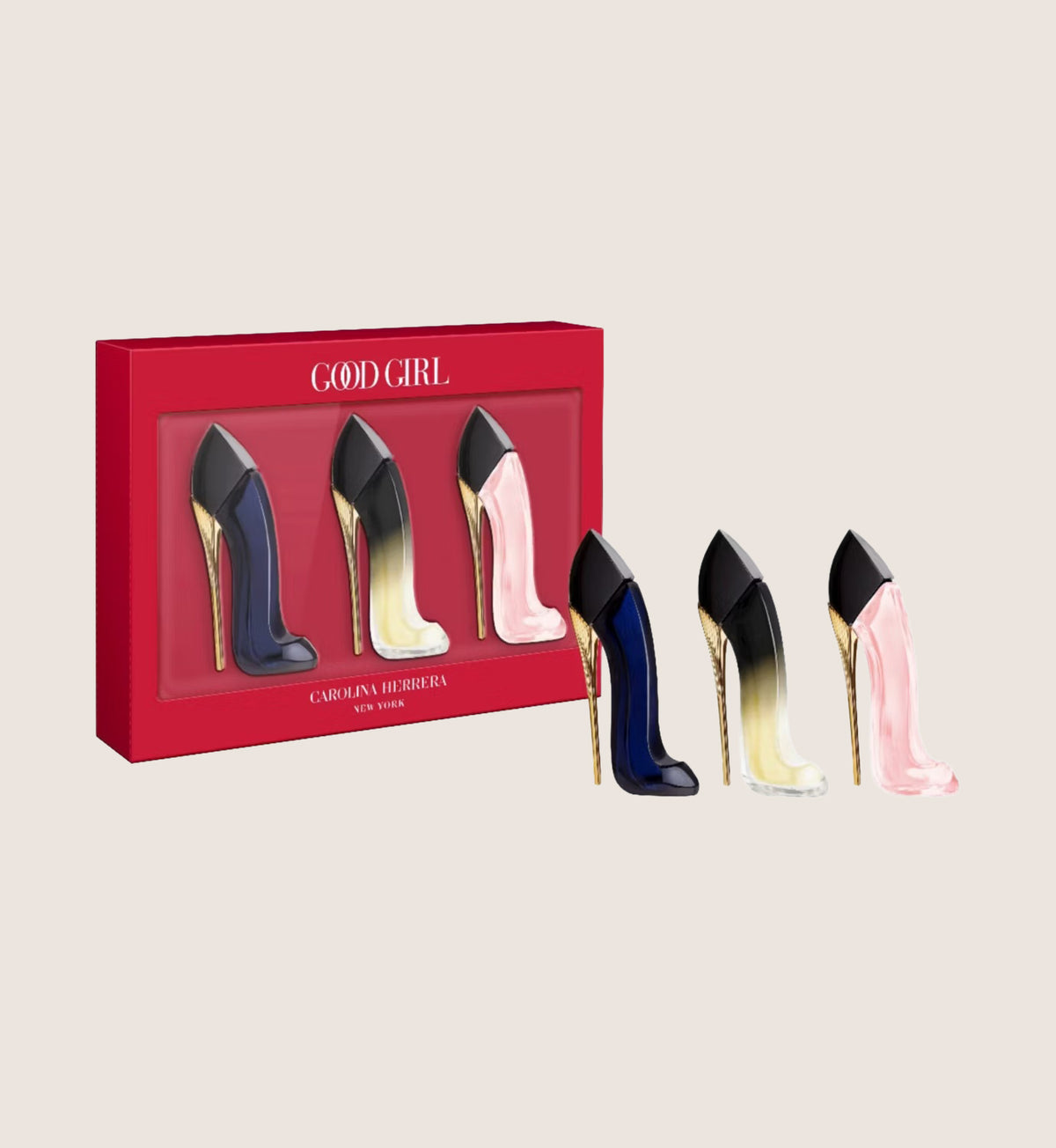 Carolina Herrera Good Girl Trio 7ml Fragrance Gift Set For Her