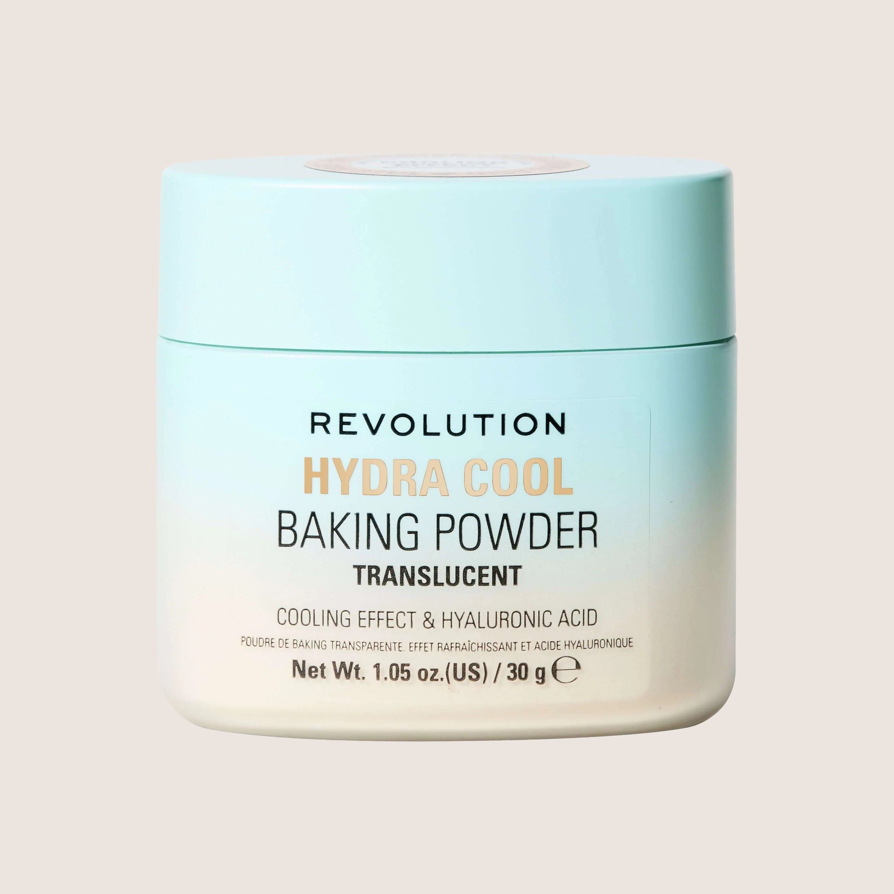Revolution Hydra Cool Cooling Loose Baking Powder Translucent Ultra-Fine Texture