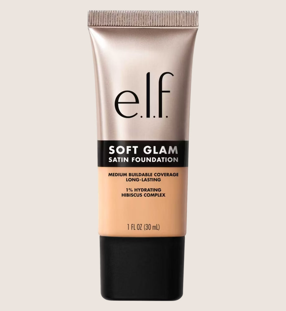 e.l.f. Soft Glam Satin Foundation Buildable Coverage
