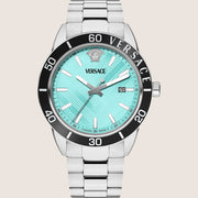Versace Mens Watch Blue Dial Date Display VEYCA0324