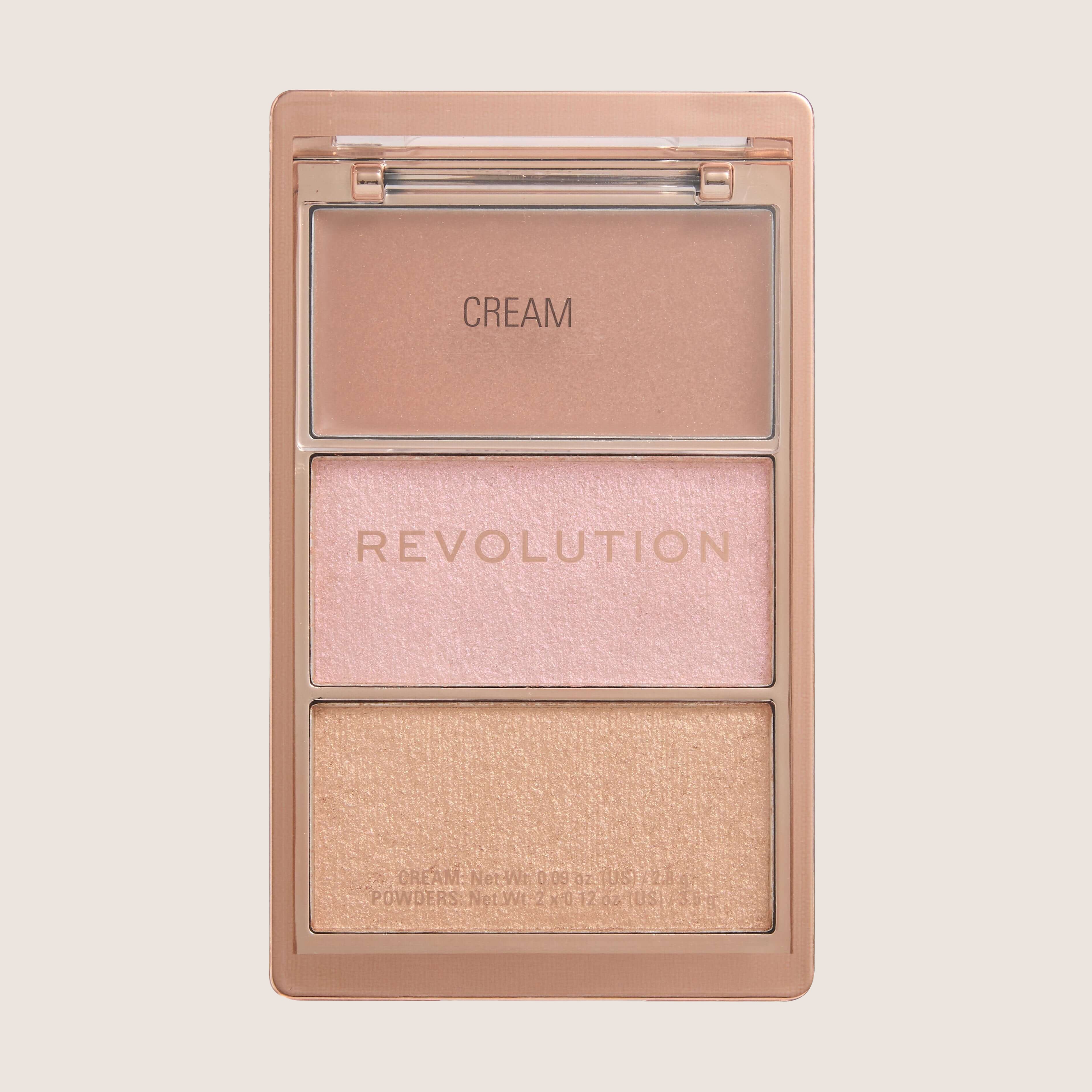 Revolution Highlight Icon Palette Luminous Glow 4 g