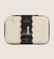 A Little Something Travel Jewellery Case With Lip & Hand Treats Beauty Gift Set For Her