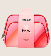 Soap & Glory Bag a Little Beauty Wash & Cosmetic Bag Duo Gentle Cleanse