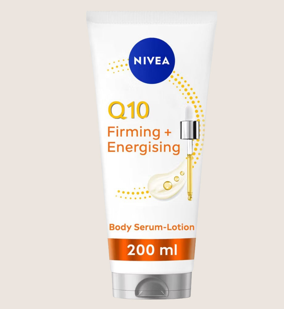NIVEA Q10 Firming + Energising Body Serum Lotion Tube With Q10 200ml