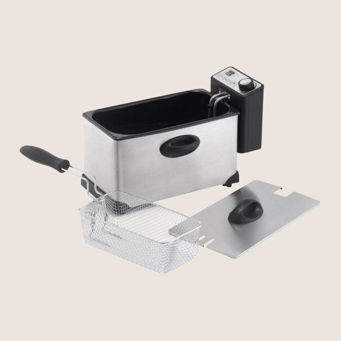 LOGIK L30PFS12 Professional Deep Fryer 3L Oil Capacity - Stainless Steel