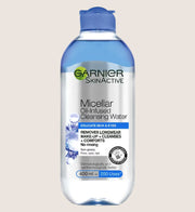 Garnier Micellar Water Facial Cleanser For Delicate Skin and Eyes 400ml