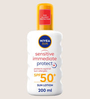 NIVEA SUN Sensitive Immediate Protect Allergy Sun Spray SPF50+ 200ml
